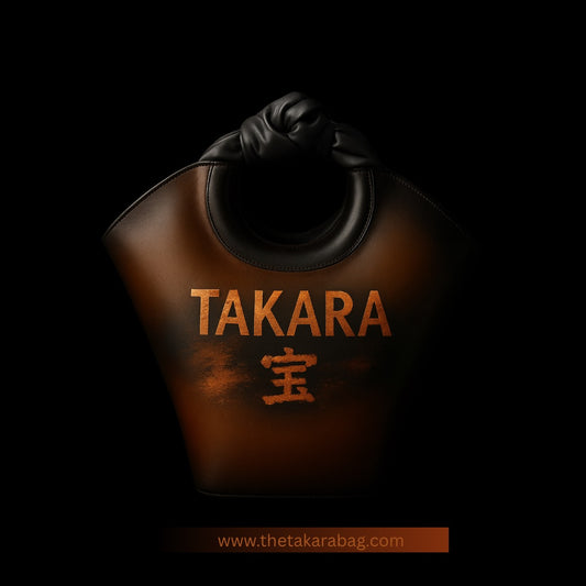 Takara Dynasty - Fire Within Obsidian Knotted Tote
